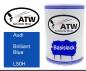 Preview: Audi, Brilliant Blue, L50H: 500ml Lackdose, von ATW Autoteile West.